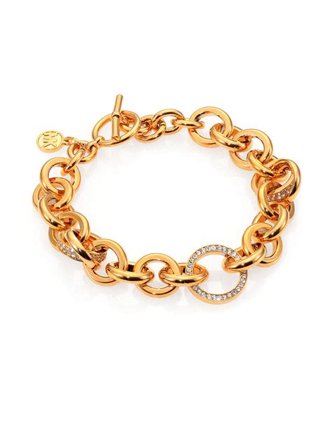 michael kors chain link bracelet.